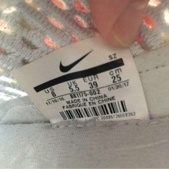 NIKE Air Max Thea Ultra Flyknit Pure Platinum Sneakers - Picture 12 of 12